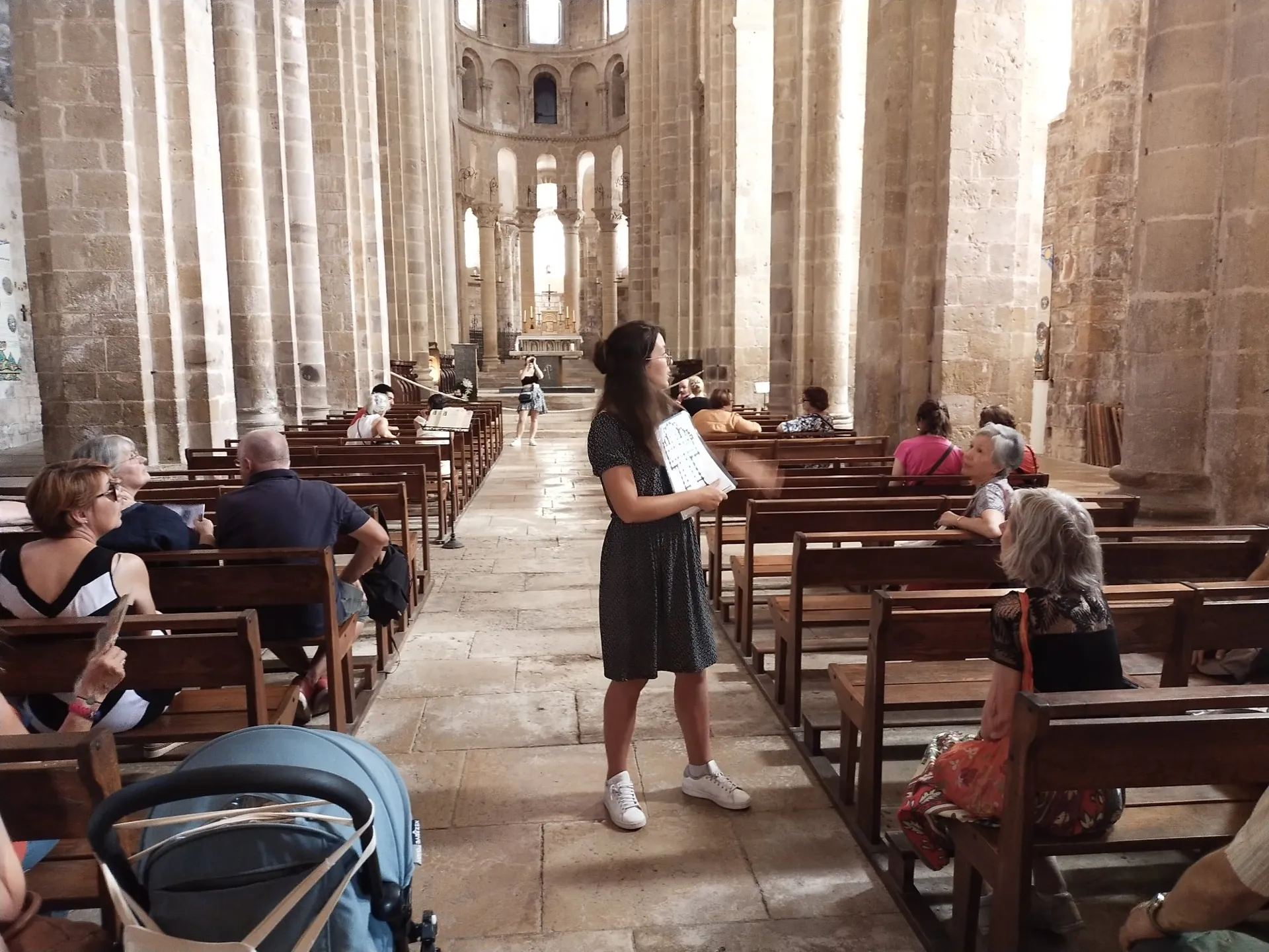 Visite de l'abbatiale avec l'Office du Tourisme